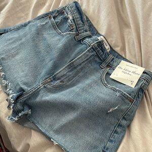 NWT A&F | high rise shorts